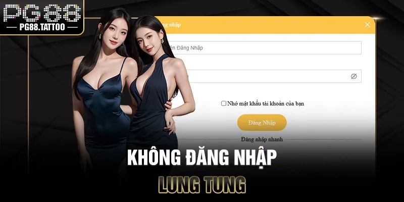 Đăng Nhập PG88 Không đăng nhập lung tung